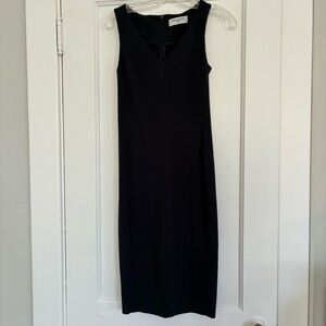 MM Lafleur Black Midi Dress